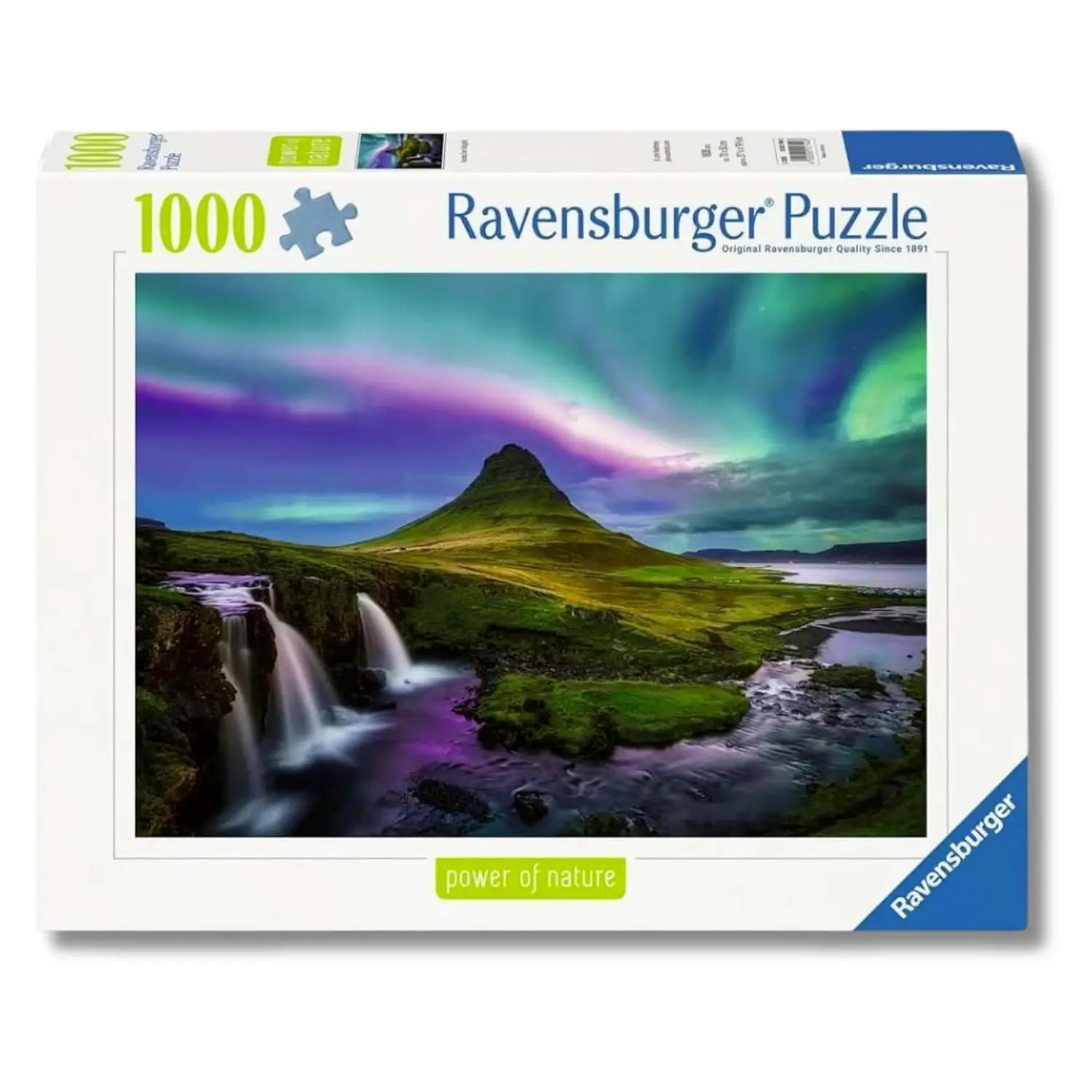 Puzzle 1000 Pezzi Aurora Su Kirkjufell - Puzzle in cartone