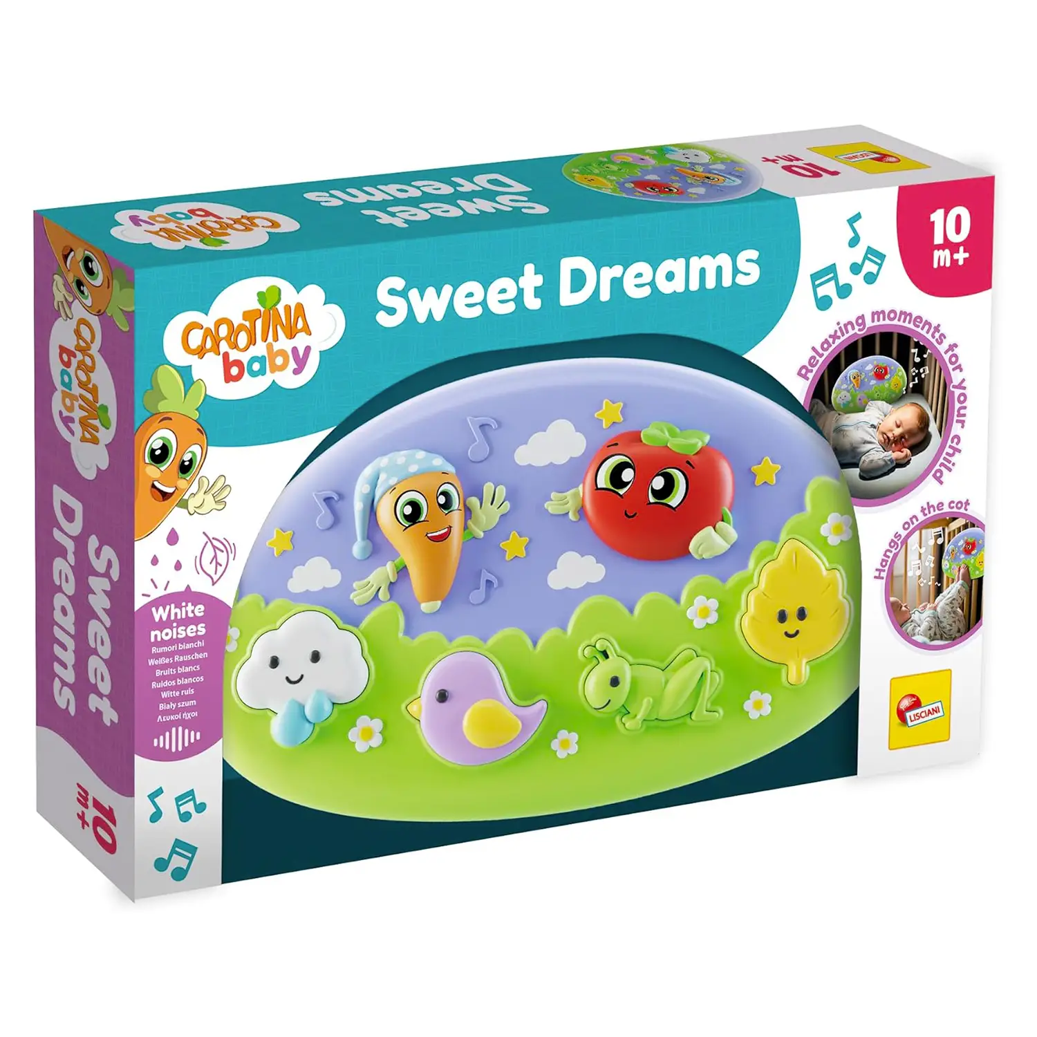 Carotina Baby Sweet Dreams Gioc Rilassante Con Rumori Bianchi - Primi giochi