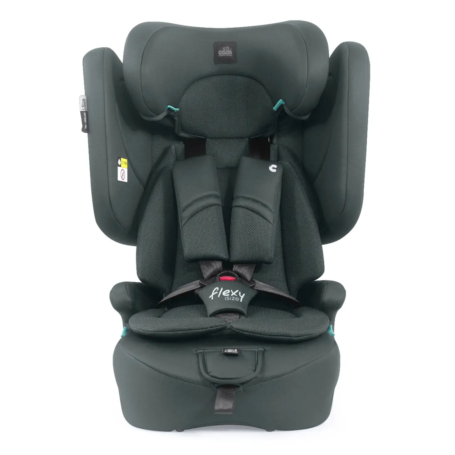 Seggiolino Auto Flexy i-Size Antracite 76-150 cm - bambini 76-150 cm (15m-12anni)
