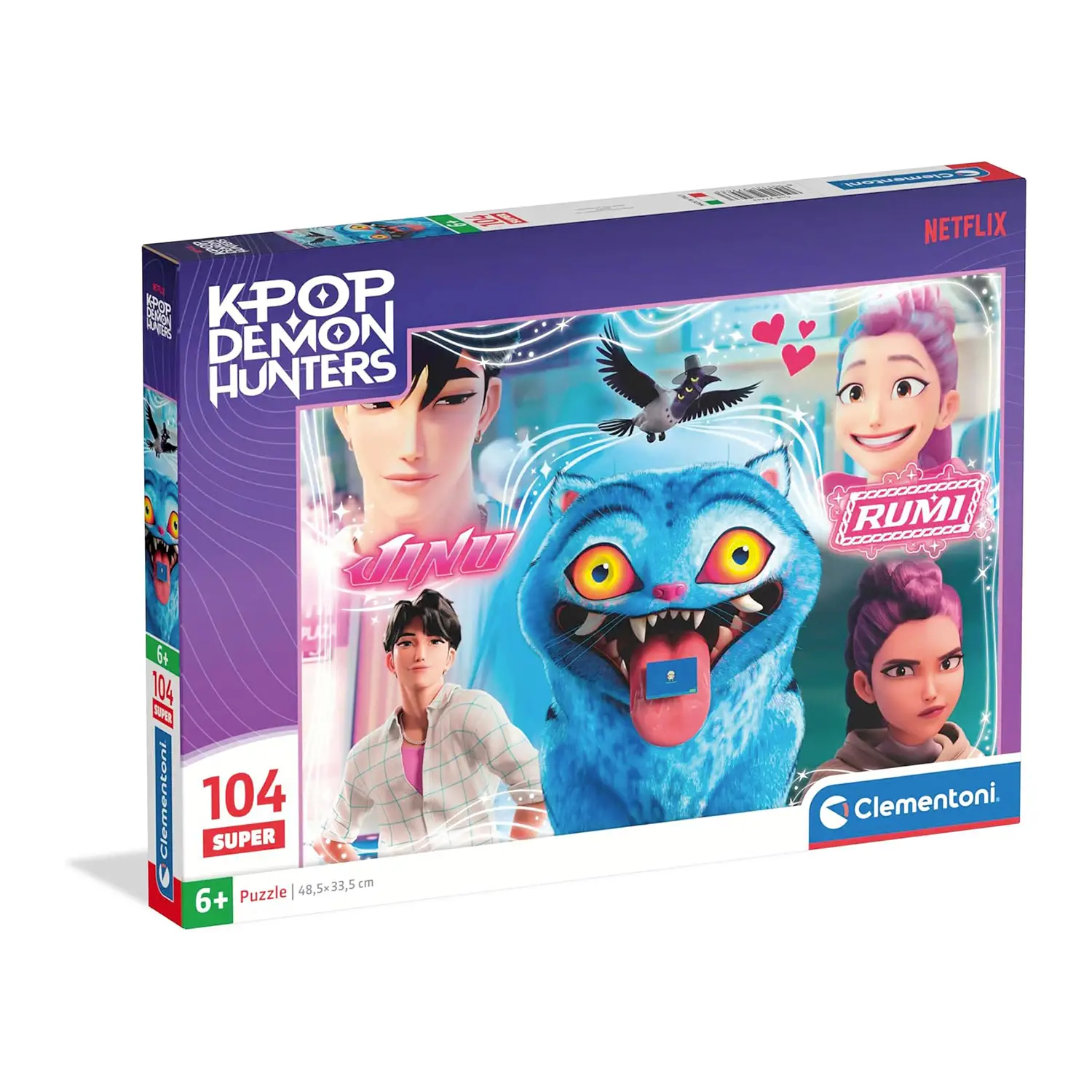 Puzzle 104 Pezzi K Pop Demon Hunters Saja Boys - Puzzle in cartone