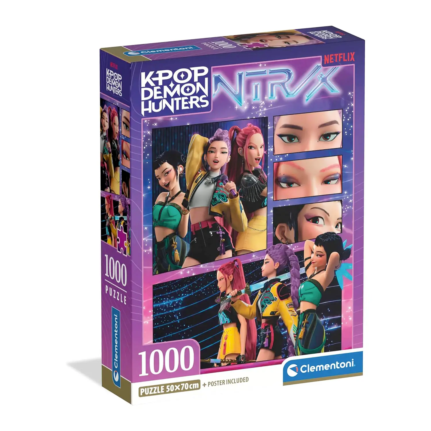 Puzzle 1000 Pezzi Compact K Pop Demon Hunters - Puzzle in cartone