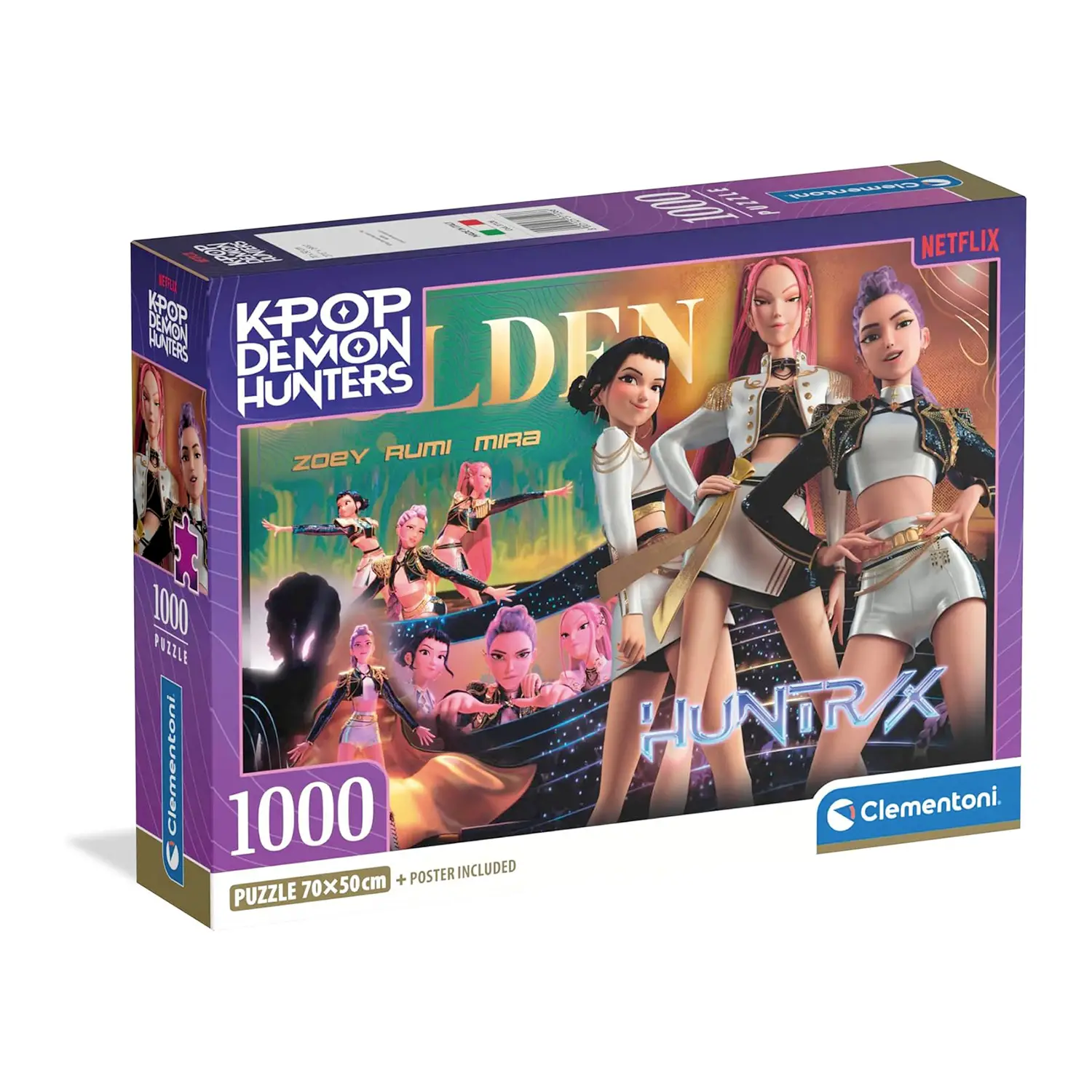 Puzzle 1000 Pezzi Compact K Pop Demon Hunters - Puzzle in cartone