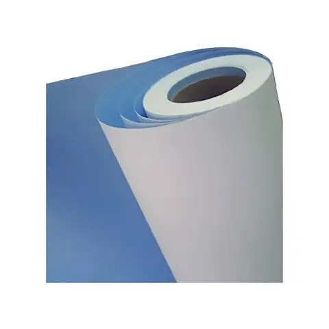 White Blue-back Wallpaper 115 Gr/sqm Roll Cm 100 X 10 Mt