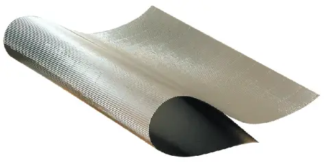 Cartoncino Ondulato Metal Argento - confezione 3 pz