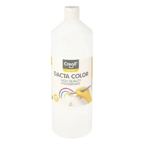Tempera Dacta Color 1000 ml. Bianco