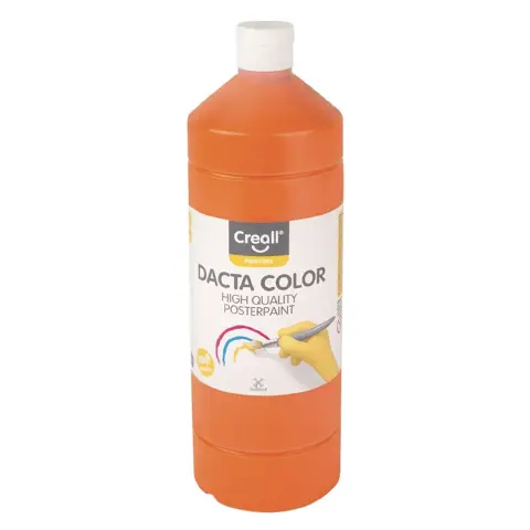 Tempera Dacta Color 1000 ml. Arancio