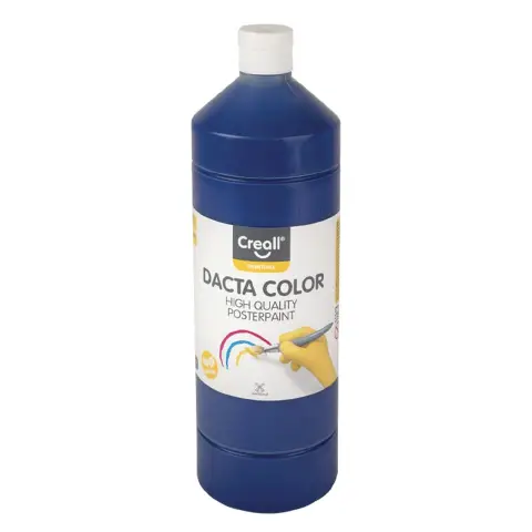 Dacta Color Children's Tempera Color 1000 ml. Blue