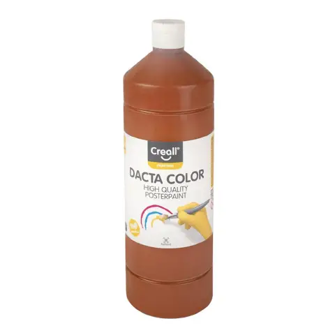 Tempera Dacta Color 1000 ml. Marrone