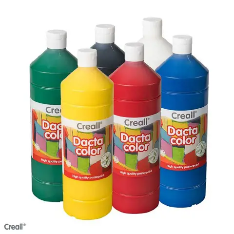 Tempera Dacta Color 1000 ml. 6 Colori