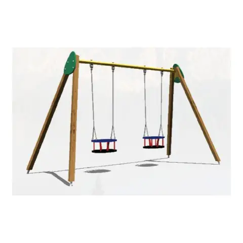 2 SEATER FRUITS SWING WITH CAGE SEATS