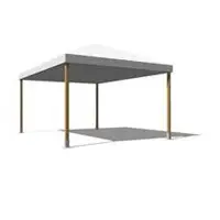 Gazebo In Legno Piramidi - Copertura In PVC