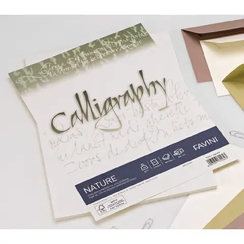 Calligraphy Nature paper 200 gr. Alga