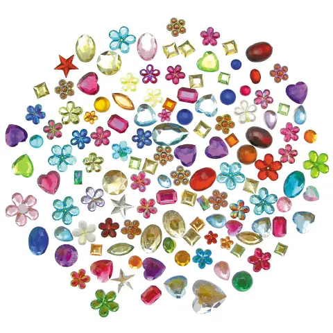 Gioielli Applicazioni Adesive 70gr (CIRCA 55 PEZZI)