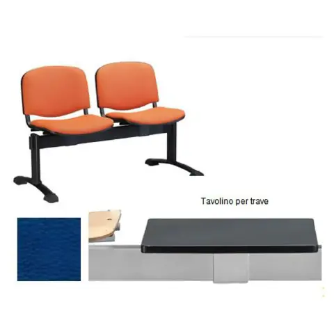 Panca Attesa 2 Posti+tavolino Seduta