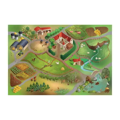 Carpet Farm 100x150cm.