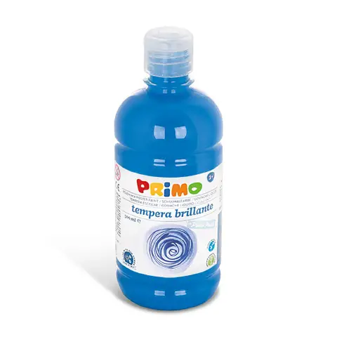 First Steps Tempera Primo 500 ml. Cyan