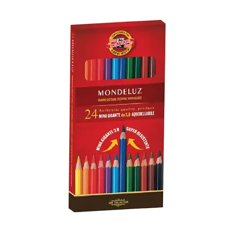 WATERCOLORABLE STUDIO CRAYONS - 24 PCS.