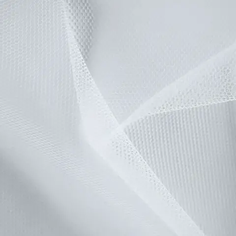 White Tulle 75cm. x10mt