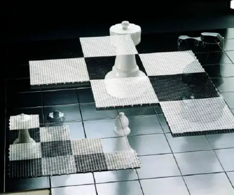 Giant Outdoor Chessboard