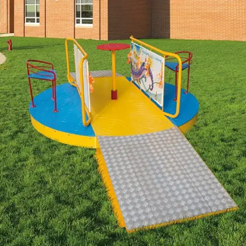Giostra Girasole Per Bambini Diversamente Abili