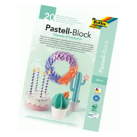 Creativ Pack 20 A4 Sheets Pastel Tints