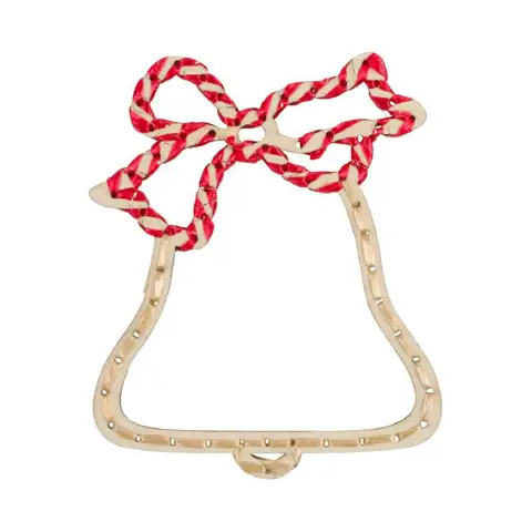 Campana in Legno da Intrecciare - 15 cm