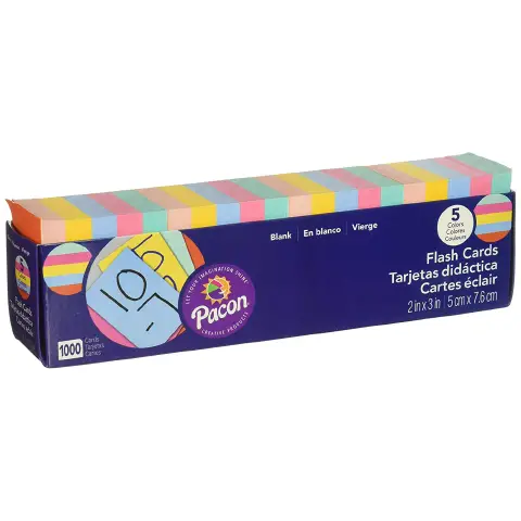 Flash Cards 1000 Pieces