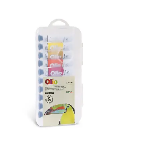 ColorI ad Olio Primo per Dipingere 10 Tubetti da 18 ml.