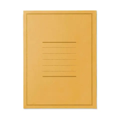 Cartella per Atti Eco Leggera con Stampa Giallo - confezione 100 pz