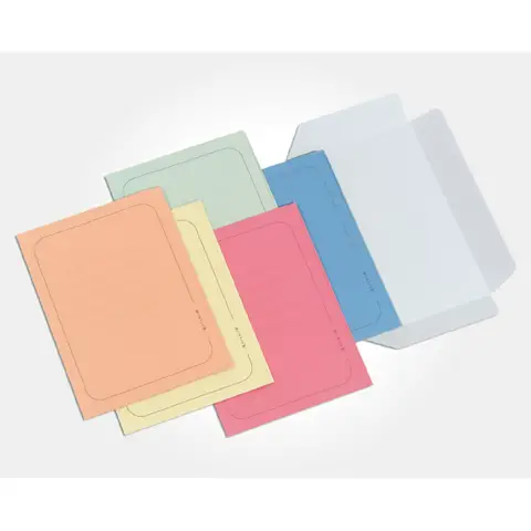 Cartella Pannosa 3 Lembi Rosa - confezione 50 pz