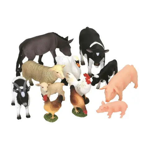 Farm Animals Set 14 Pieces
