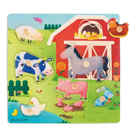 Puzzle Farm Moms and Puppies