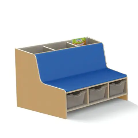 Modulo Panca Libreria Imbottita Imbottita