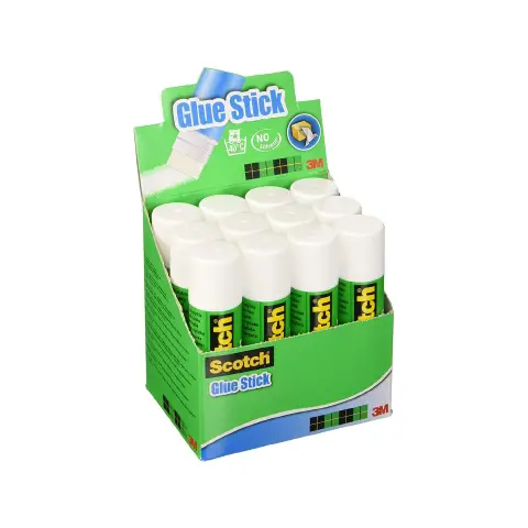 3M Scotch Glue Stick School and Office 40 g. 12 Pieces