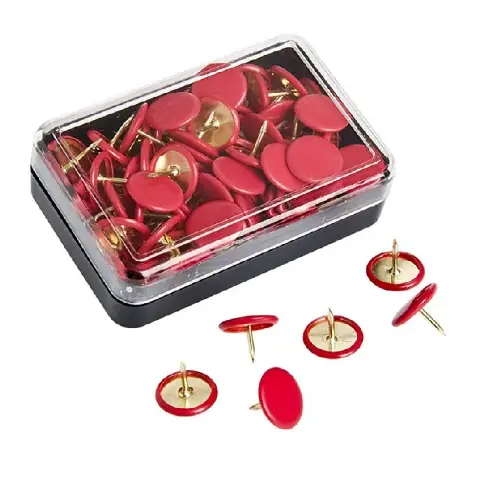 Red Pins 50 Pieces
