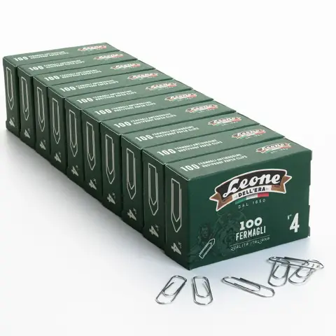 Galvanized Clips Size #4 100 Pieces - pack 10 pcs