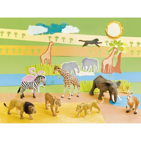 Savannah Animals Set 7 Pieces
