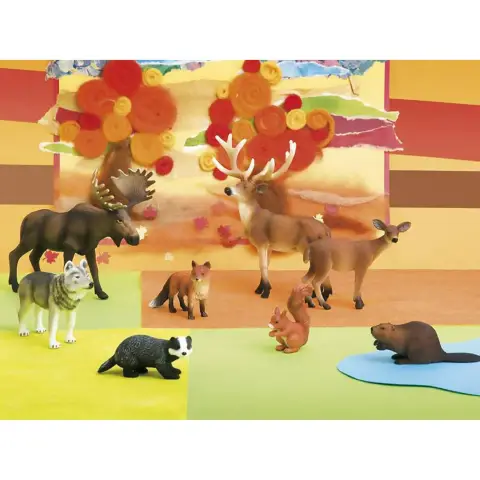 Woodland Animals 8 Pieces