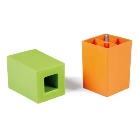 Set 4 Piedi Per Mobile Nova Verde