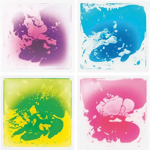 Piastrelle Sensoriali Magiche - 4 Piastrelle 30x30 cm
