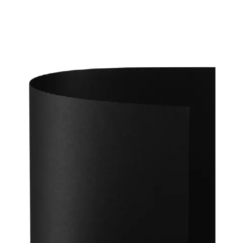 SMOOTH BRISTOL CARDBOARD 200GR. 70X100 10 FF BLACK