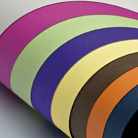 Cartoncino Prisma Monoruvido 220gr. 50x70 20ff in 5 Col Ass