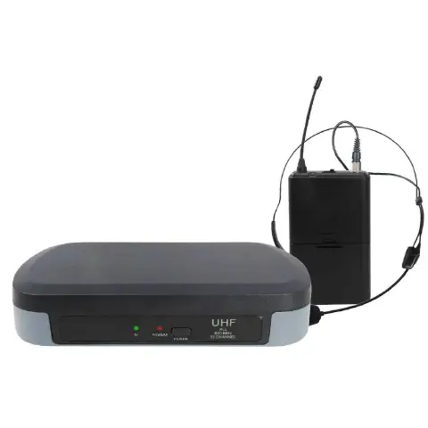 Set Radiomicrofono Uhf con 1 Lavalier