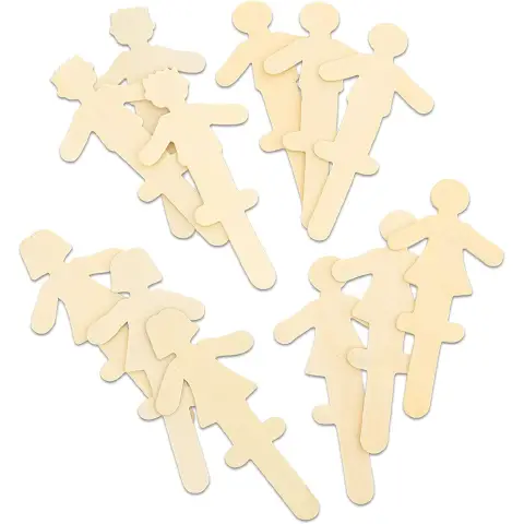 Maxi Character Cues 18cm. 10 Pieces