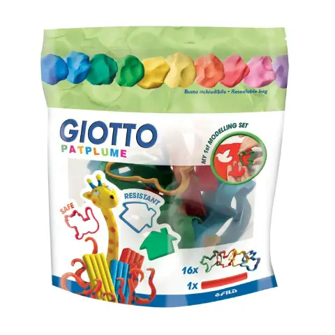 Giotto Patplume Assorted Shapes 17 Pieces