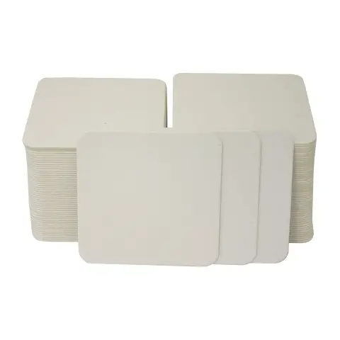 Tessere in Cartone con Angoli Arrotondati cm 9,3x9,3 100 Pezzi