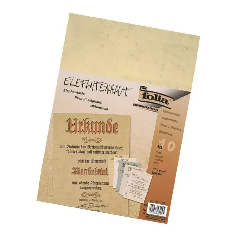 A4 Suede Paper 10 Sheets Sand Color