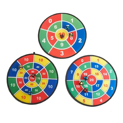 Set Tabelloni 3 Bersagli Matematici Con 9 Palline 40mm