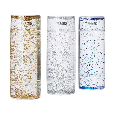 Cilindri Glitterati - 3 Pezzi