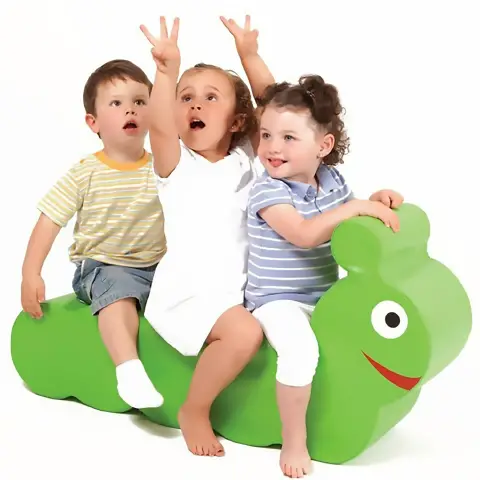 Green Caterpillar Soft Rideable Toy
